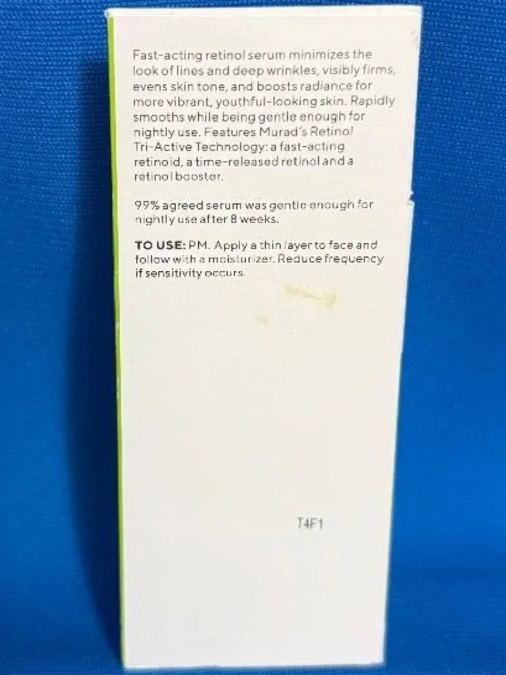 BRAND NEW MURAD RESURGENCE RETINOL YOUTH RENEWAL SERUM 10 ML  NET VOL 0.33 FL OZ